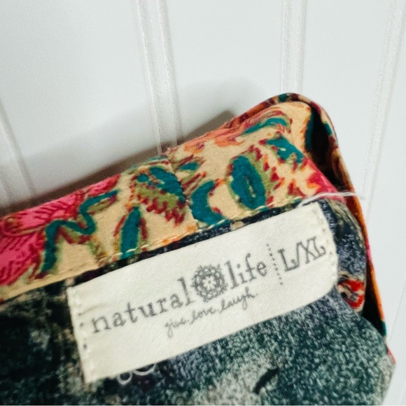 Natural Life Floral Print Camila Kimono Cardigan Duster - Picture 6 of 8